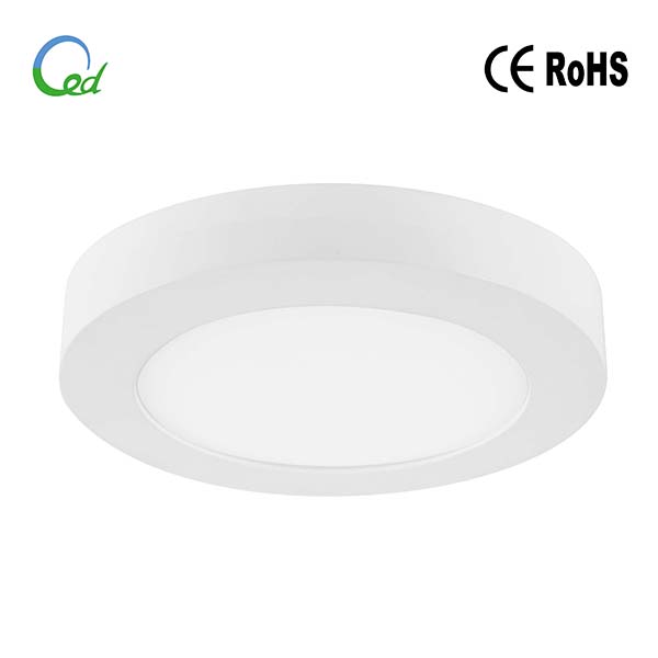 round surface mounted flat panel LED ceiling light, 110/240V AC, Ra>80, 12W, 18W, 21W, 36W, 48W, 80lm/W